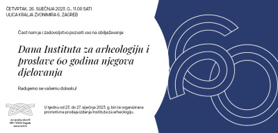 Dan Instituta za arheologiju i proslave 60 godina...