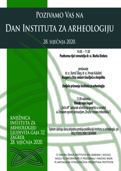 Dan Instituta za arheologiju 2020