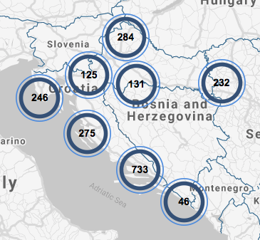 Baza antičkih arheoloških lokaliteta Republike Hrvatske Instituta za arheologiju